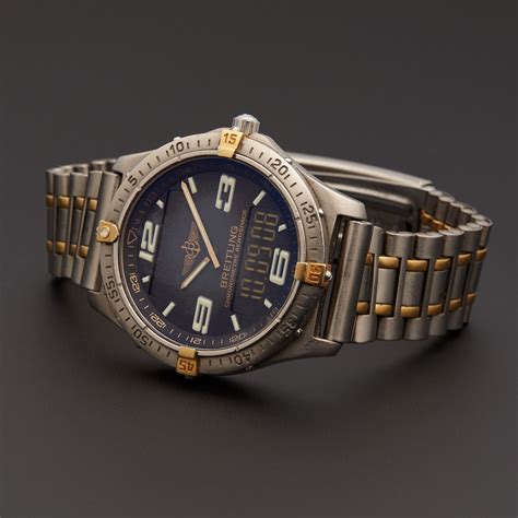 breitling aerospace watch battery|pre owned breitling aerospace.